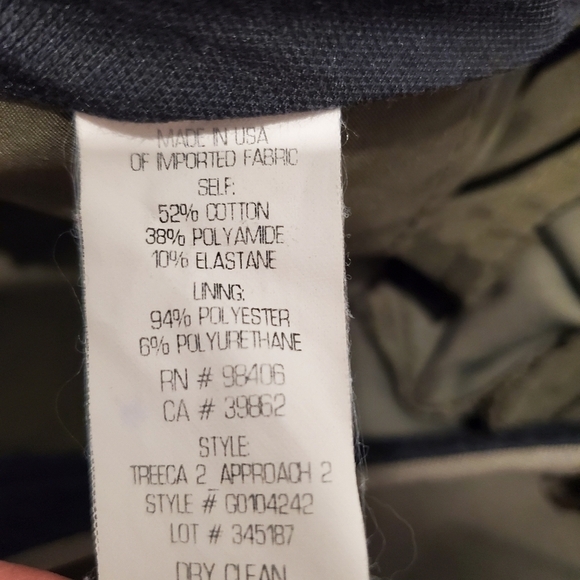 Theory Treeca Olive Green Chino Pants - Picture 4 of 4